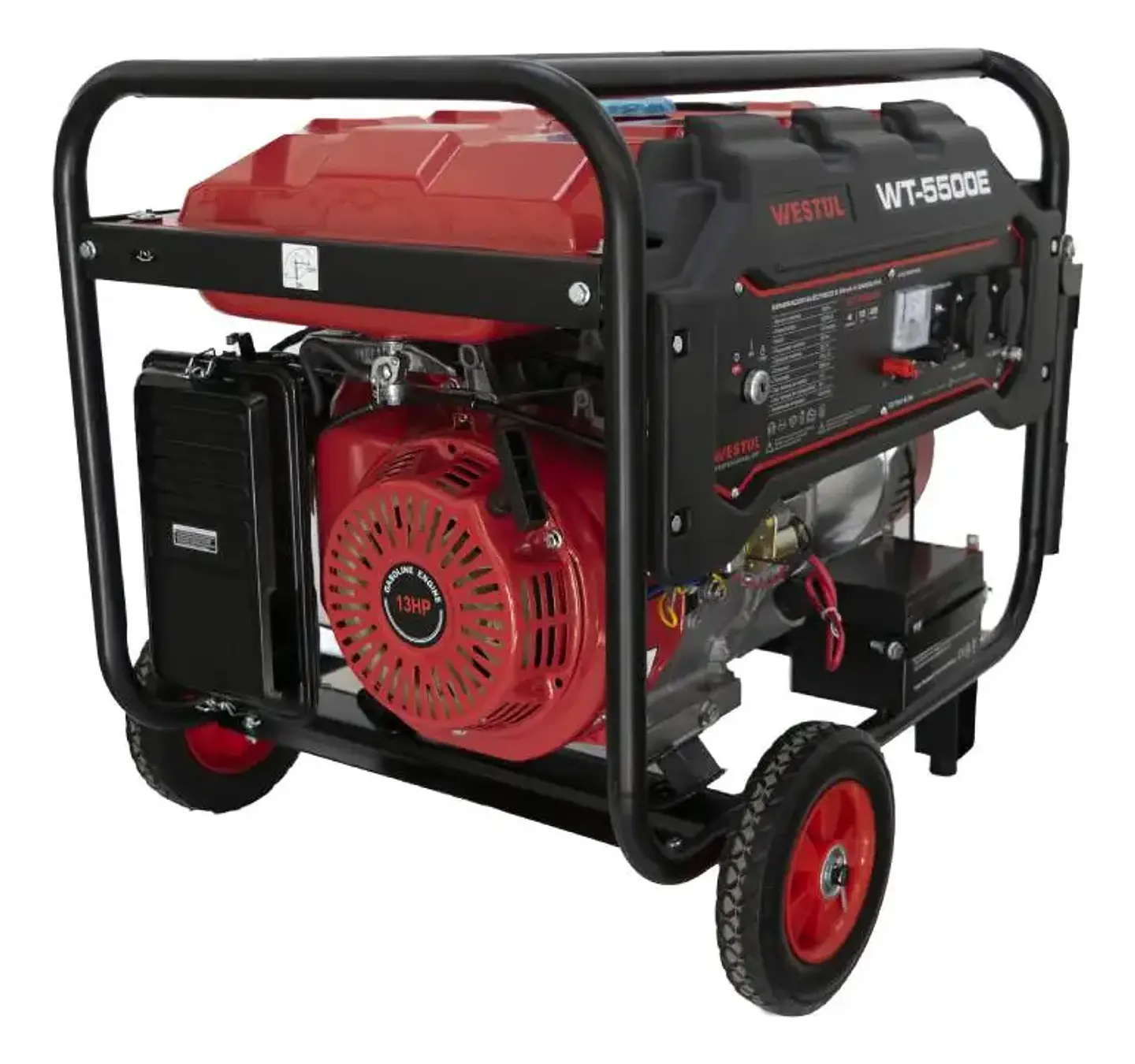 GENERADOR GASOLINA 5,5 KVA WT-5500E 4
