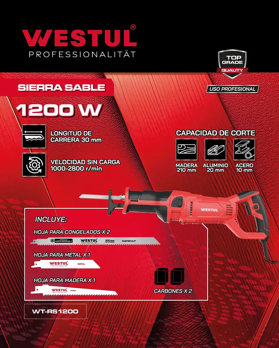 Sierra Sable 1200W WT-RS1200 4