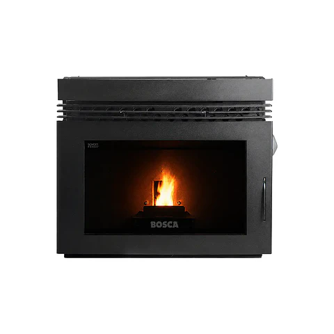 Chimenea a Pellet Lumina Black Vision