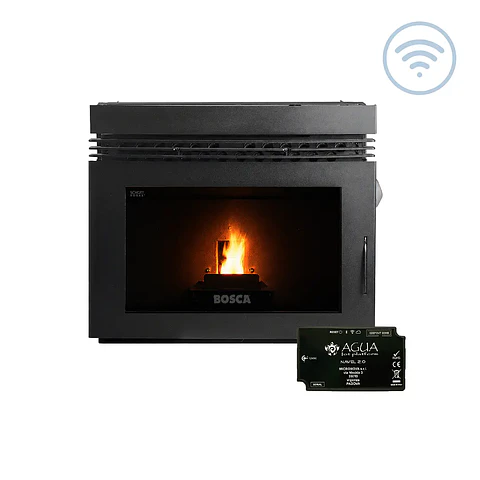 Chimenea a Pellet Lúmina  BV  + Kit Wifi