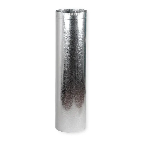 Cañon Aislador Galv 10"" X1mt Esp- 0.5 mm