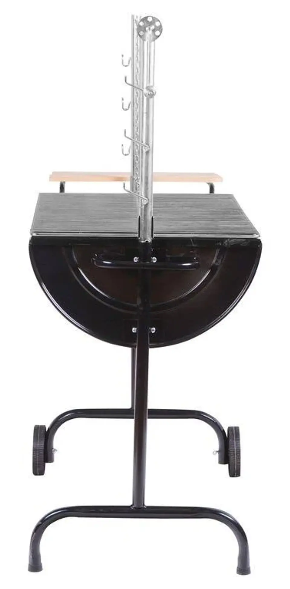 Parrilla Gran Fogón Grilltech Lioi  – Parrilla a Carbón 2 en 1 con Roldana y Espie 2