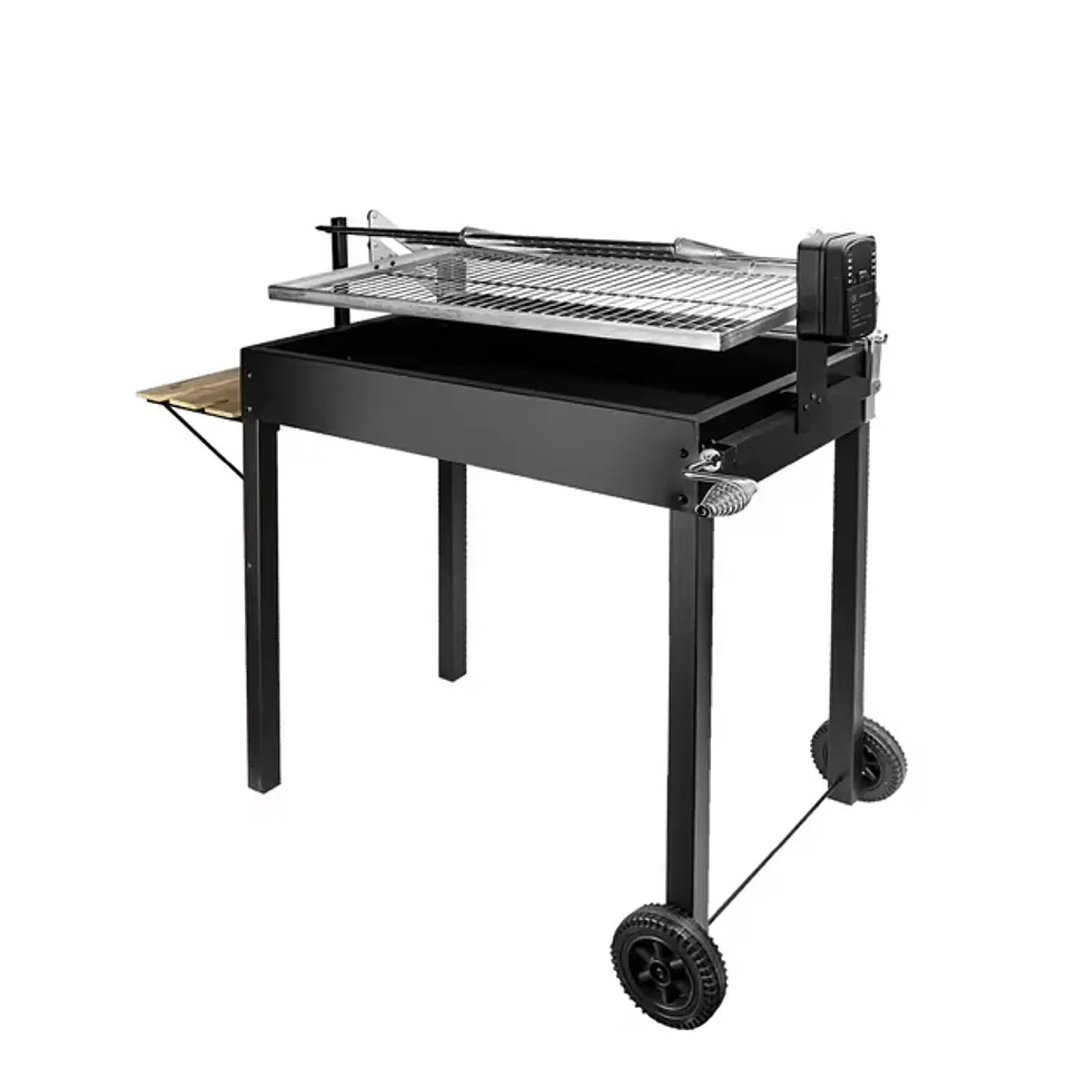 Parrilla Magallánica Rectangular con Espiedo Grilltech Lioi 2