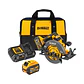 Sierra circular inalambrica 7 1/4  con 1 bateria dewalt - Miniatura 1