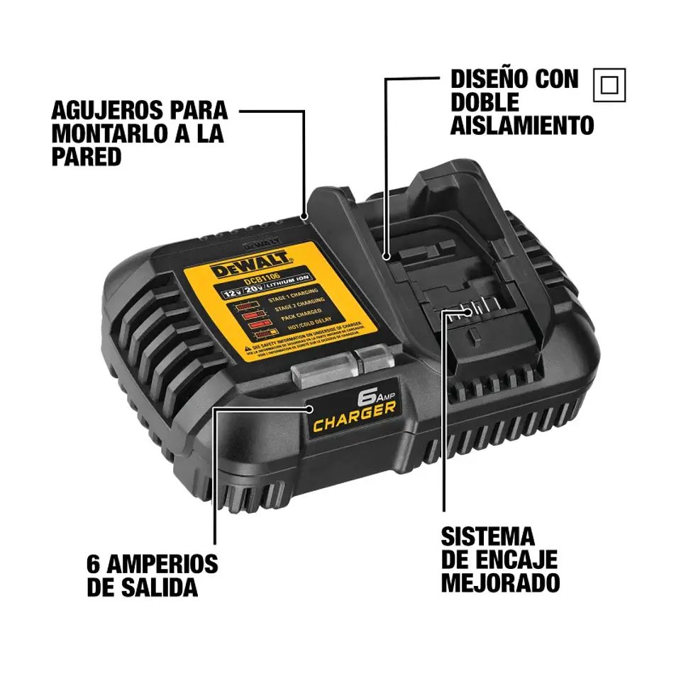 Sierra circular inalambrica 7 1/4  con 1 bateria dewalt 2