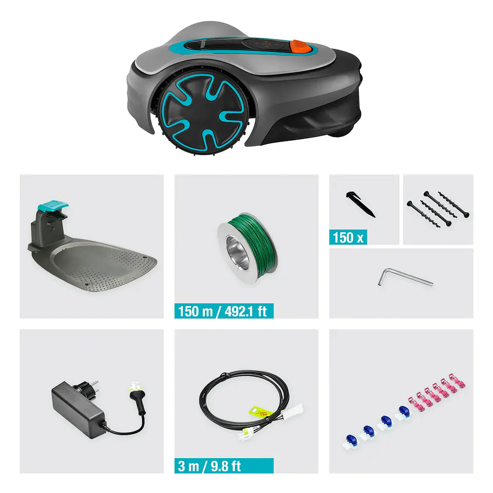 Robot Cortacésped GARDENA SILENO minimo 500 m 4