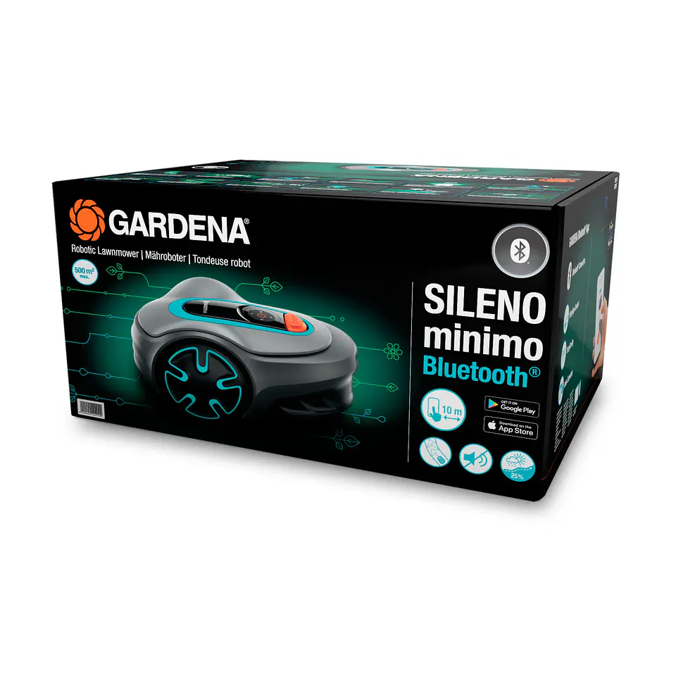Robot Cortacésped GARDENA SILENO minimo 500 m 6