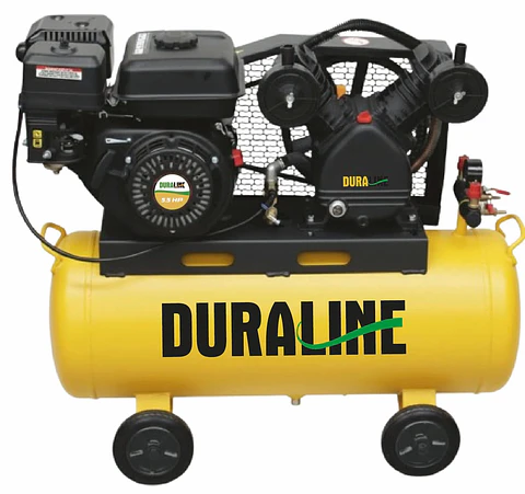 Compresor de Aire Duraline 5,5 HP con Estanque de 100 Litros