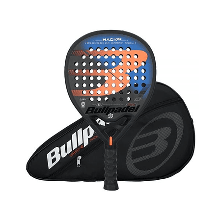 BULLPADEL HACK 02 rd + FUNDA TERMICA + GRIP