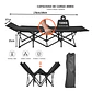 Cama de Camping Plegable Catre de Campaña con Bolso 150 kg - Miniatura 2