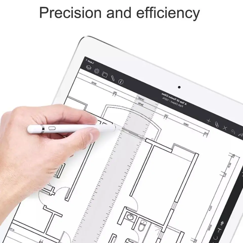 Lápiz Táctil Stylus Recargable para iPad, Tablets y Celulares 5