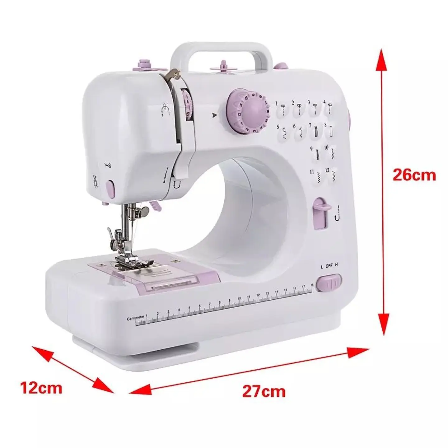 Máquina de Coser Mini Multifuncional para Principiantes 3