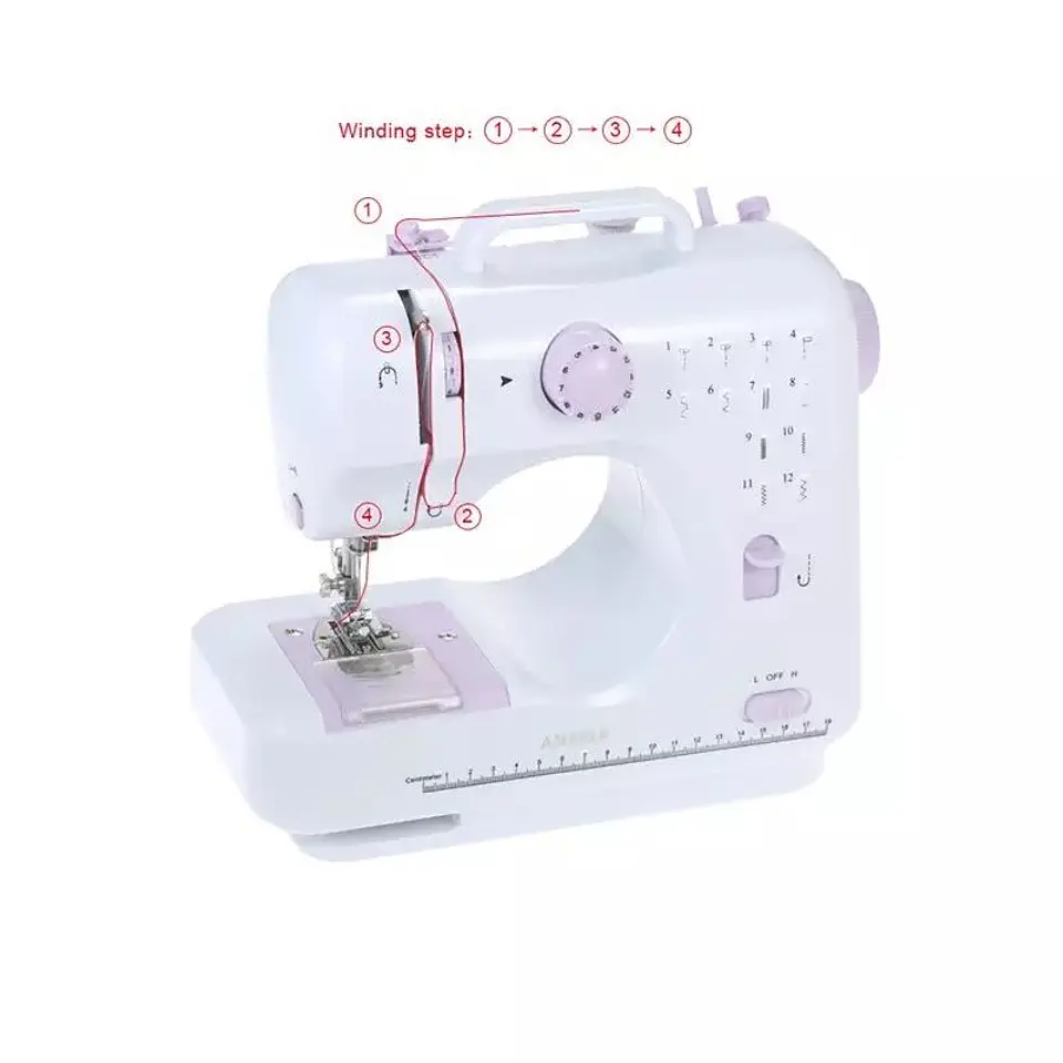 Máquina de Coser Mini Multifuncional para Principiantes 5