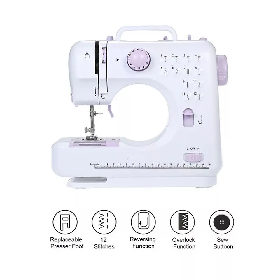Máquina de Coser Mini Multifuncional para Principiantes 6