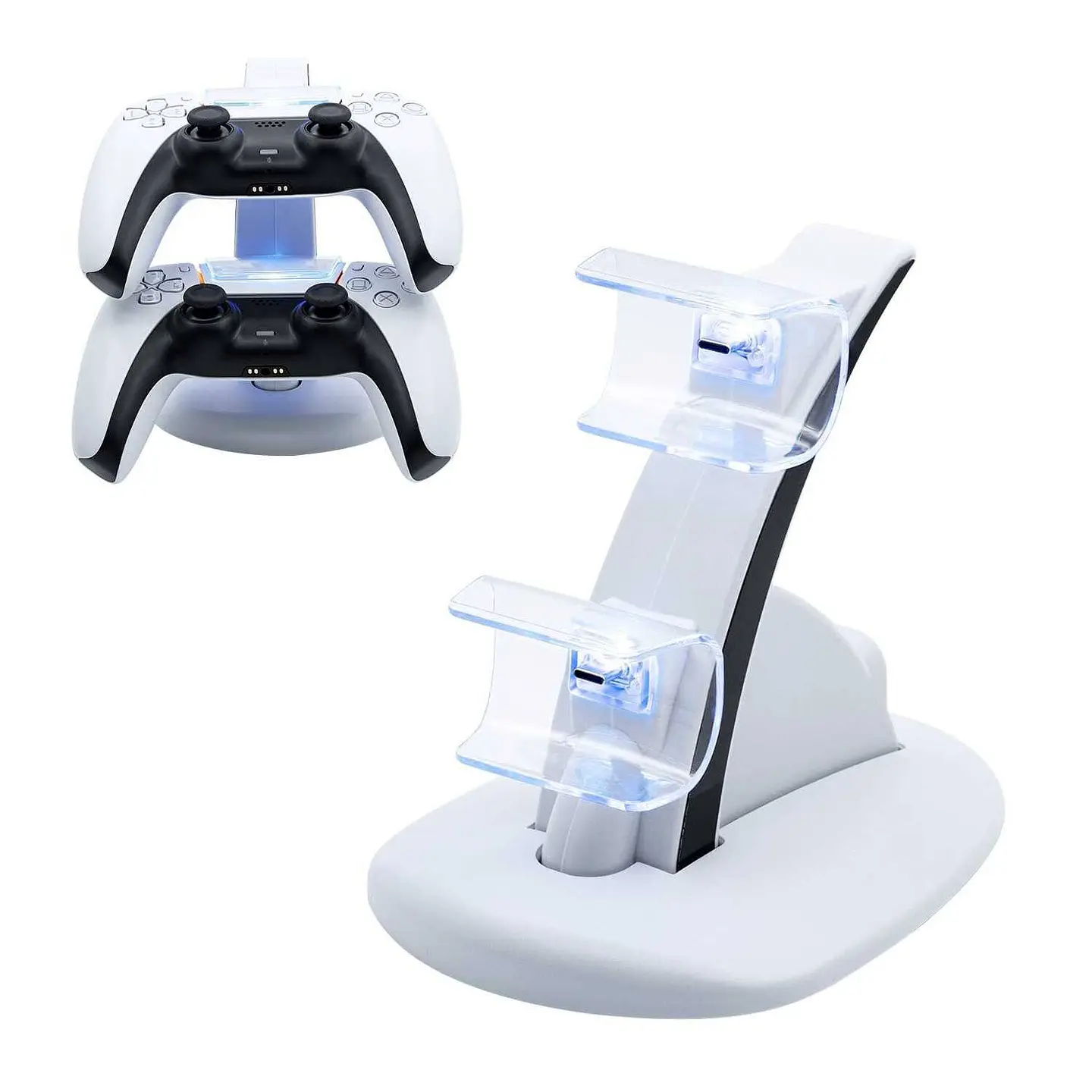 Base de Carga Doble para Controles PS5 con Indicador LED 4