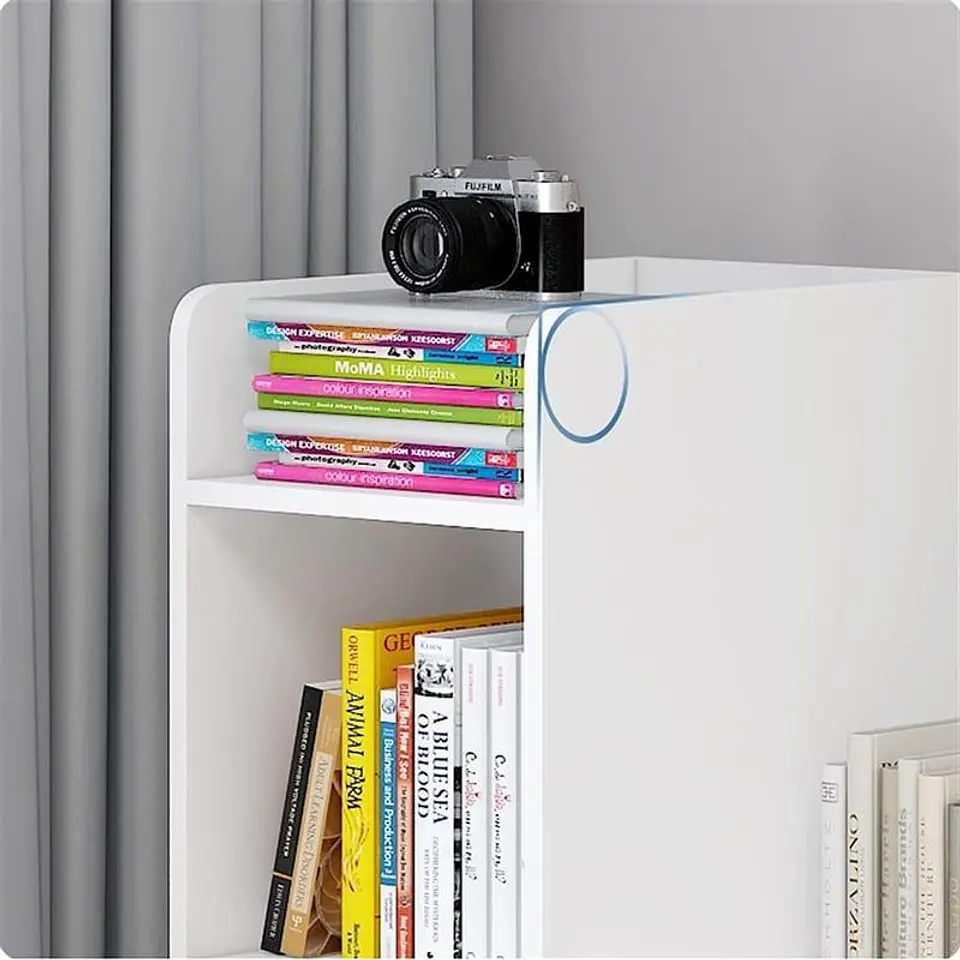 Set Escritorio Blanco con Librero + Silla Estilo Nórdico 6