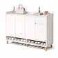 Zapatero Organizador Blanco 120x32x100 cm con Puertas Abatibles - Miniatura 1
