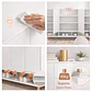 Zapatero Organizador Blanco 120x32x100 cm con Puertas Abatibles - Miniatura 5