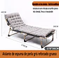 Cama Portátil Plegable Multiposición con Colchón 178x60 cm - Miniatura 6