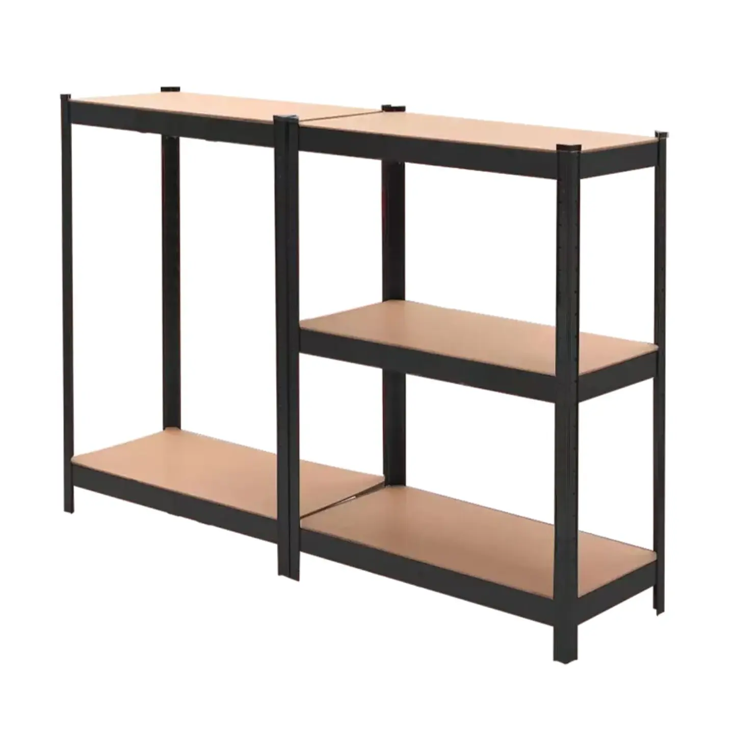 Estante Metálico Negro 5 Repisas 875 kg 180x90x40 cm 5