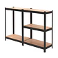Estante Metálico Negro 5 Repisas 875 kg 180x90x40 cm - Miniatura 5