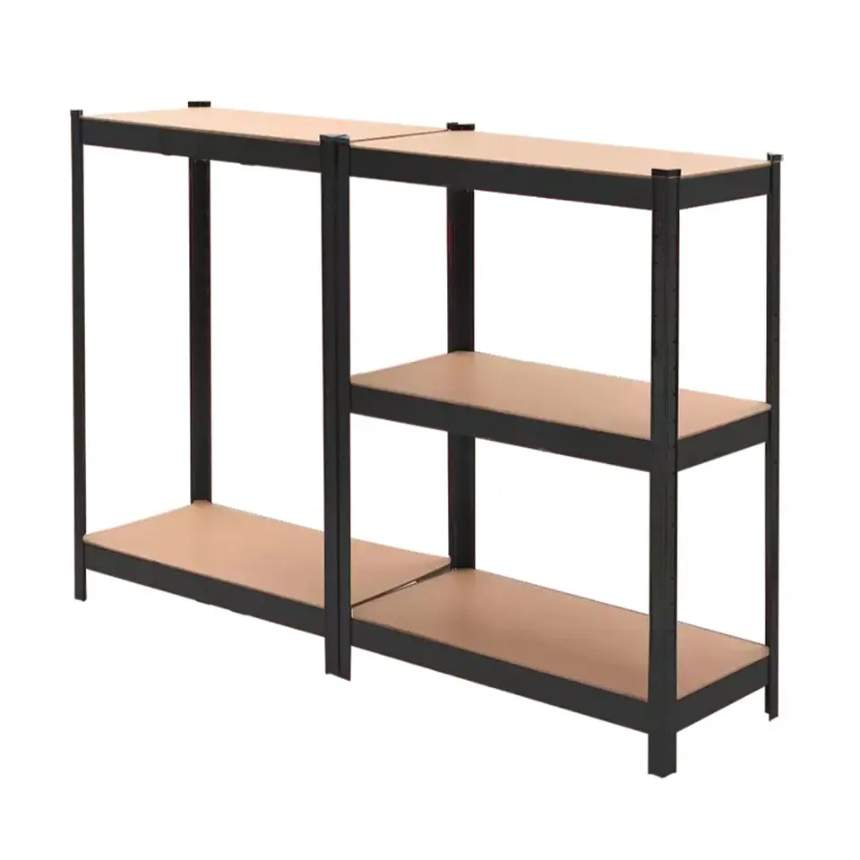 Estante Metálico Negro 5 Repisas 875 kg 180x90x40 cm 5