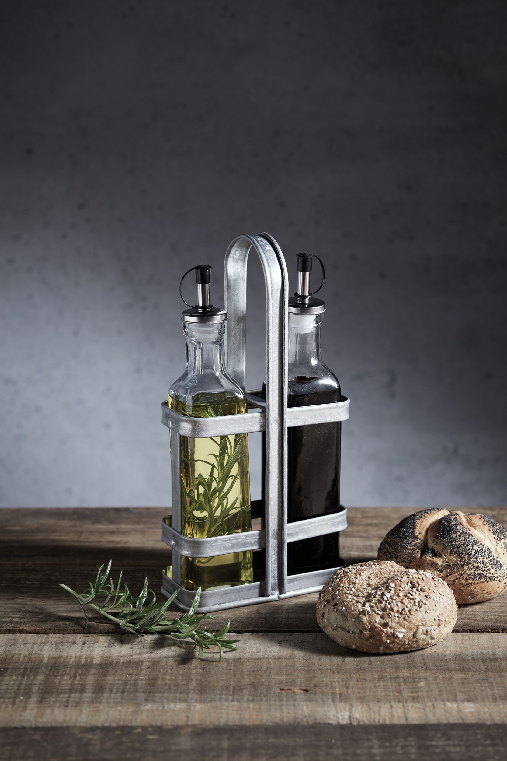 SET 2 BOTELLAS ACEITE Y VINAGRE INDUSTRIAL KITCHEN