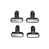 SET 4 CLIPS PARA BOLSAS NEGRO KITCHEN AID