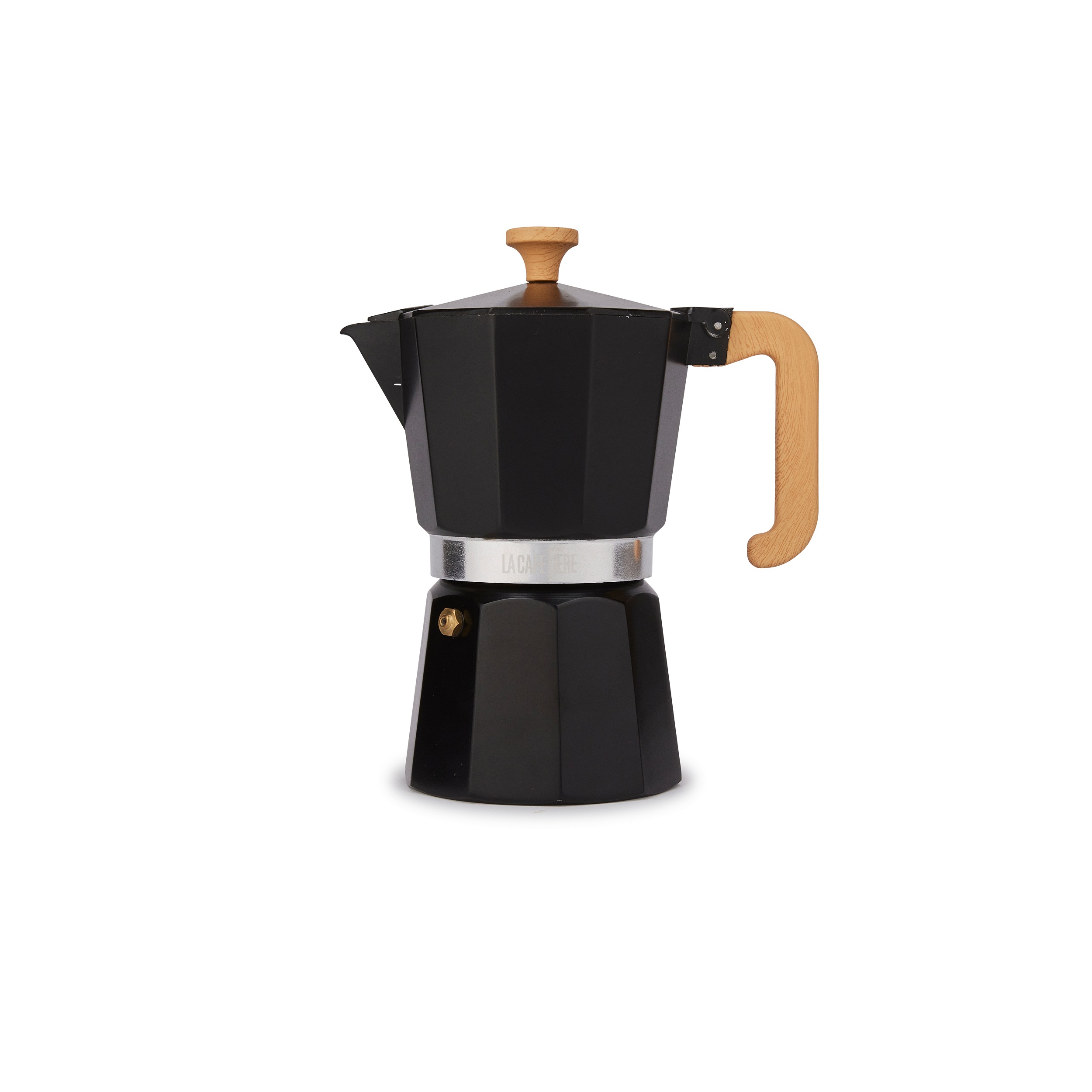 CAFETERA VENICE 6 TAZAS NEGRA LA CAFETIERE