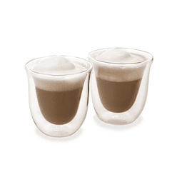 SET 2 TAZAS CAPPUCCINO DOBLE PARED LA CAFETIERE 