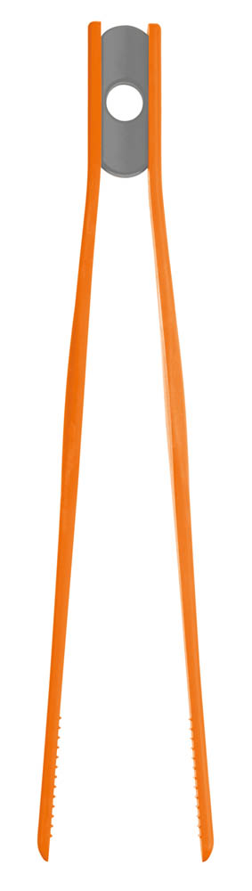 PINZAS SILICONA COLOURWORKS NARANJA
