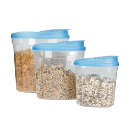 SET 3 CONTENEDORES/DISPENSADORES KITCHEN CRAFT