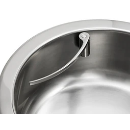 COLGADOR PAÑOS INOX CURVO