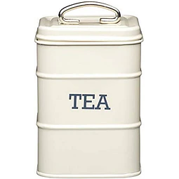 CONTENEDOR PARA TÉ LIVING NOSTALGIA CREMA