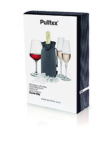 BOLSA FRÍO VINO Y ESPUMANTE PULLTEX NEGRA