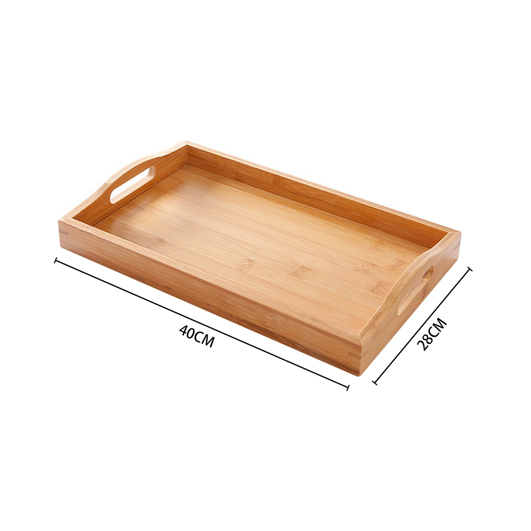 Bandeja de Madera Rectangular 40x28cm Topsoc 2