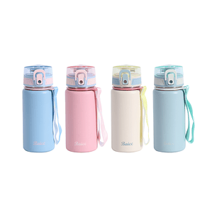 Botella Metalica Termica Baicc Pastel 350ml Topsoc