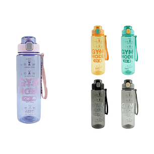 Botella GYM Mode On 1000ml Topsoc
