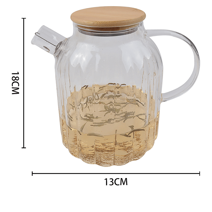 Tetera de Vidrio Lina 1800ml Topsoc 2