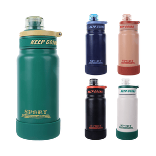 Botella Metalica Keep Going Sport 650ml Topsoc