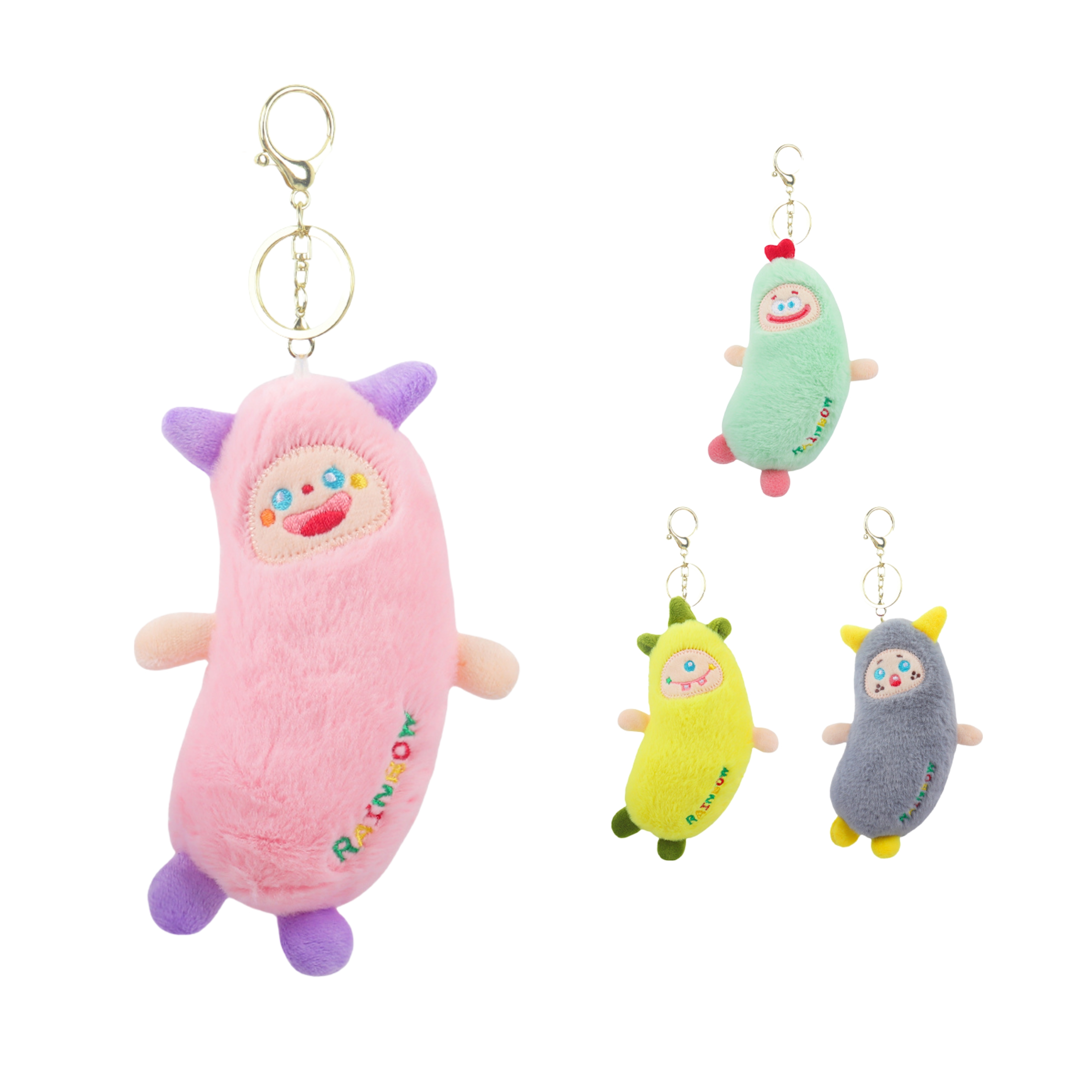 Llavero Peluche Bananin Happy 12x5cm Topsoc - Main Image