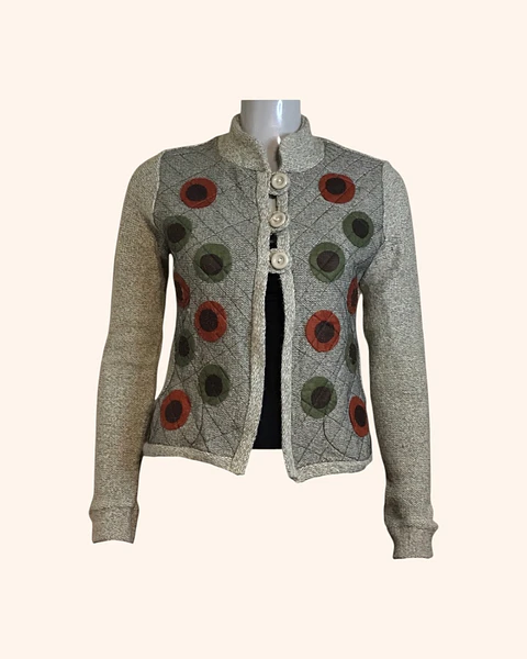 Chaleco Artesanal beige