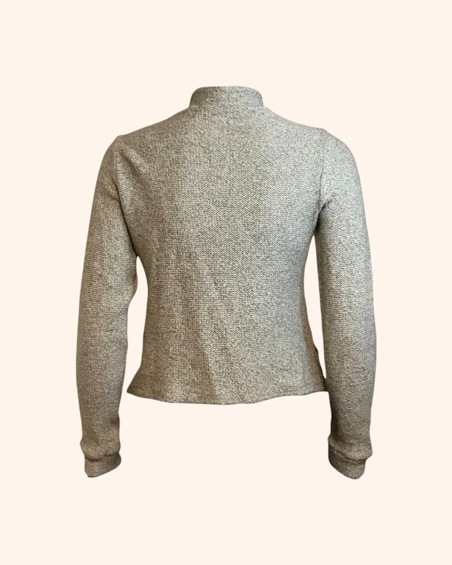 Chaleco Artesanal beige 3