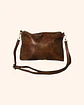 Cartera ecocuero café - Miniatura 3