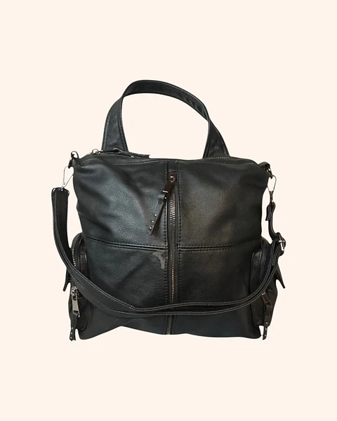 Cartera mochila Lounge negra