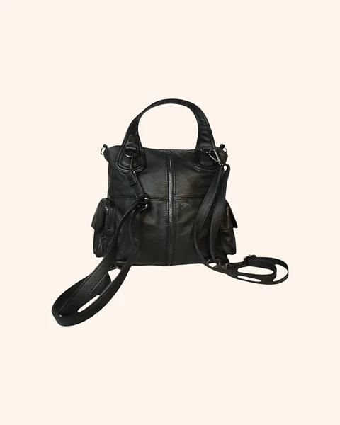 Cartera mochila Lounge negra