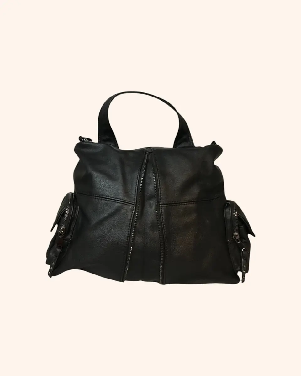 Cartera mochila Lounge negra 4