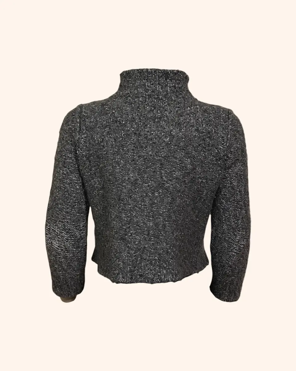 Chaleco XXXX lana gris REMATE 4