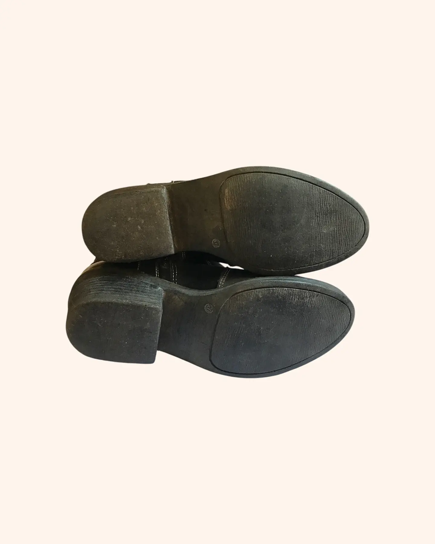Vaqueros cuero y gamuza negro 5
