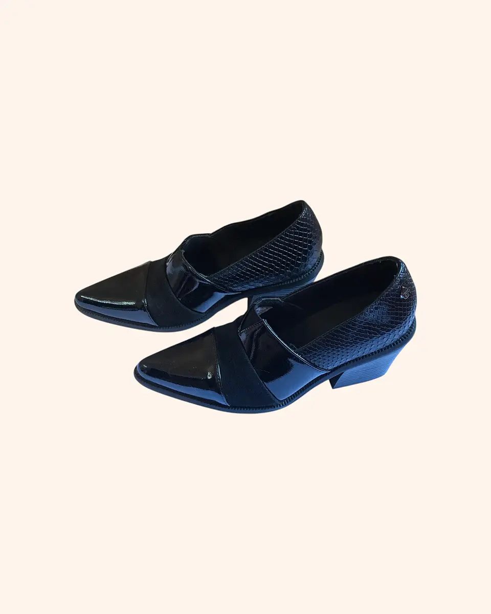 Zapato Gotta negro charol 1